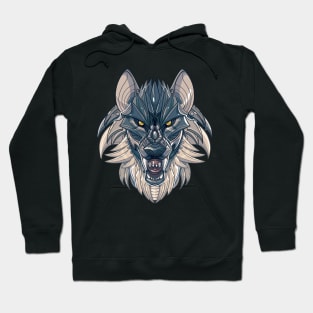 Mecha-Wolf Snarl Hoodie